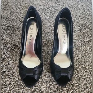 Womens White House Black Market Black Heels
